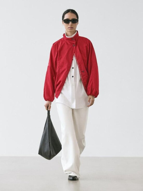 Massimo Dutti Jackets & Blazers - MASSIMO DUTTI HIGH NECK BOMBER PUFF JACKET